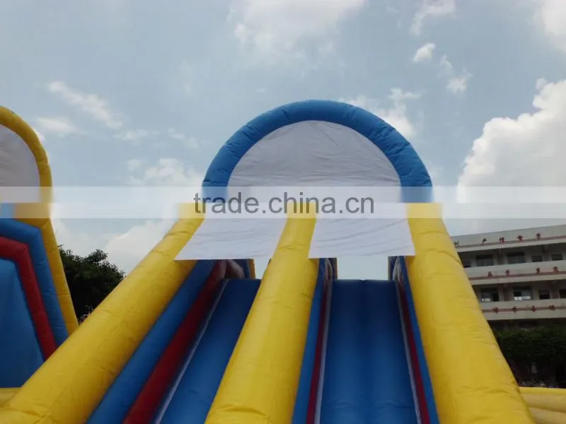 2016 NEW PVC customized giant adult inflatable obstacle course for sale