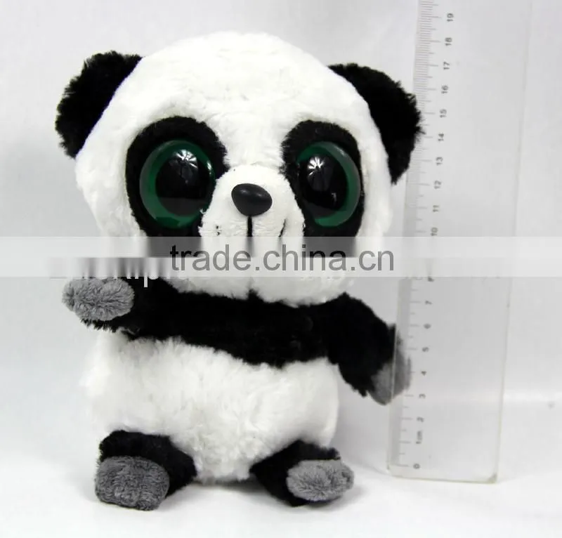 Luckiplus Hot Sale First Class Creative Green Eyes Pamda SafeTechnology Toy For Kids