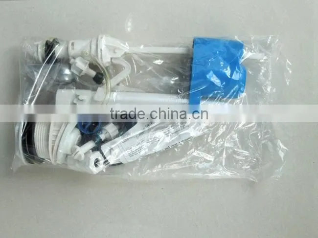 Bathroom accessory manual PP double button toilet filling valve