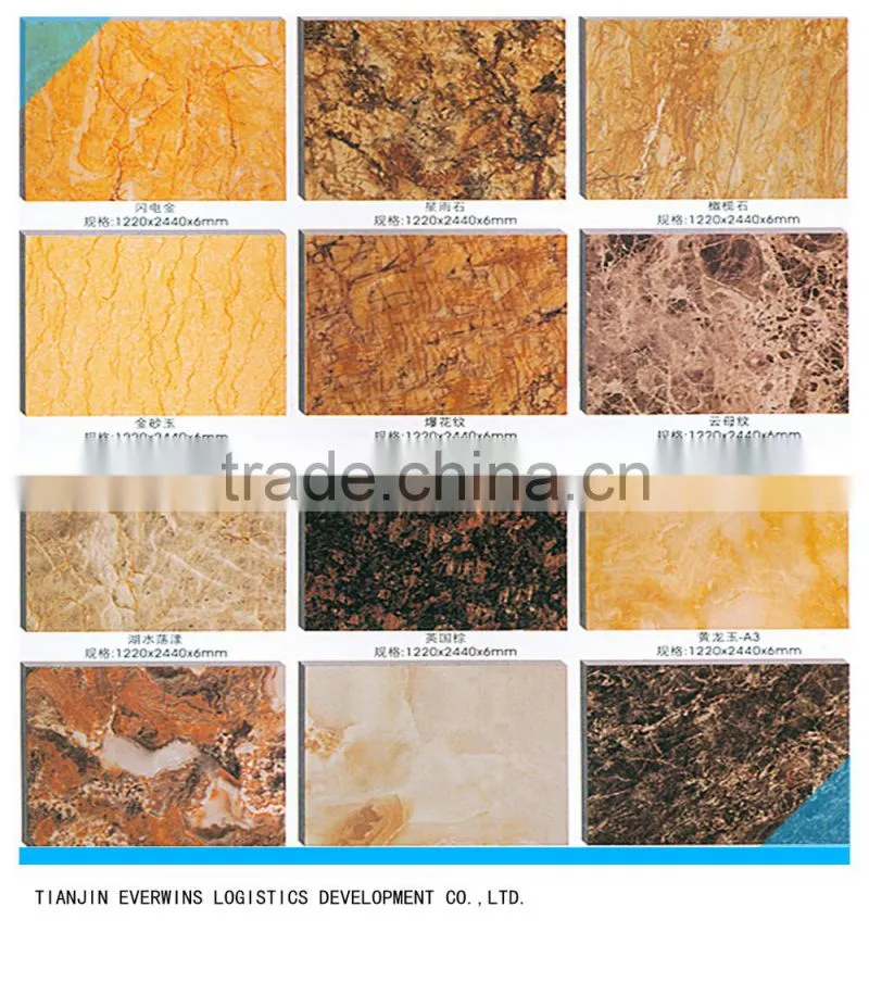 Artificial marble decorative panel