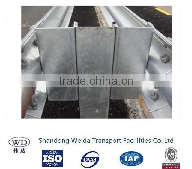 Highway Guardrail Support U Post Type