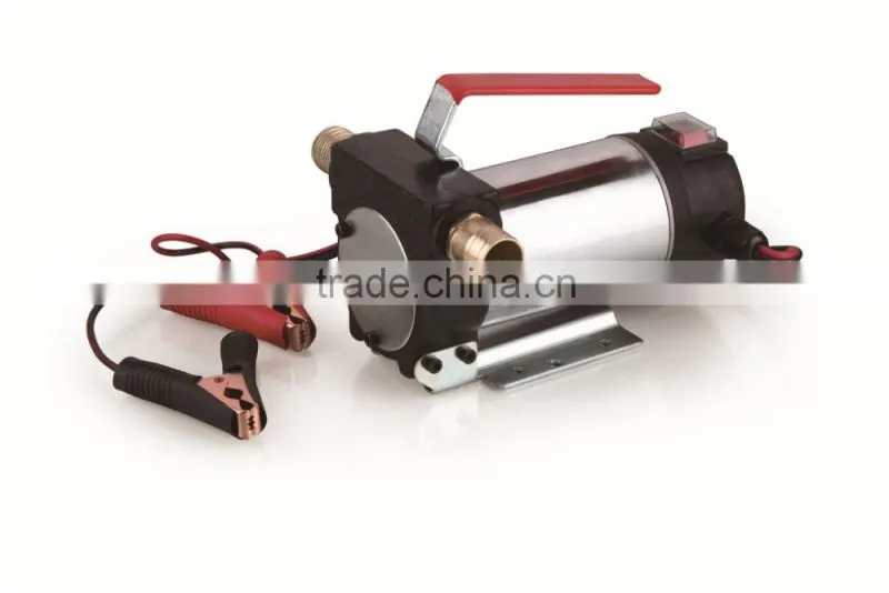 China production DC 12V 24V high efficiency diesel pump with small size, big flow, high delivery head and vehicle battery driven