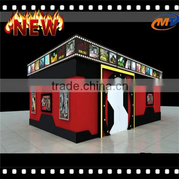 Factory direct Mobile 5D 7D cinema including the outside cabin/box for sale