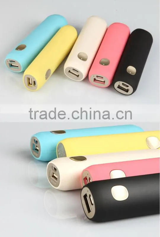 SORBO Hot Selling 2600mAh USB Rechargeable Portable Power Bank for Mobile with LED Flashlight Torch China Supplier