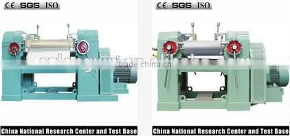 hydraulic automatic triple roller machine three roll mill for grease paste