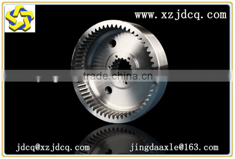 YINENG LUNENG small wheel loader YN912 axle spare parts GZQ2000 stainless steel inner gear internal ring gear