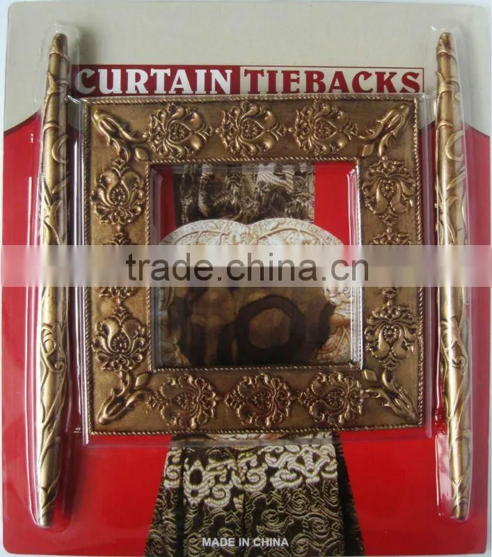 fancy design resin curtain tieback