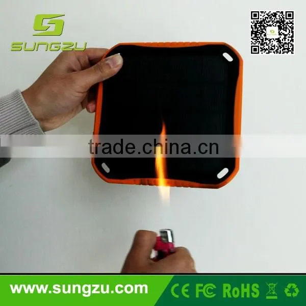 5600mah factory-supply window solar charging external battery for smartphone series with big full led light