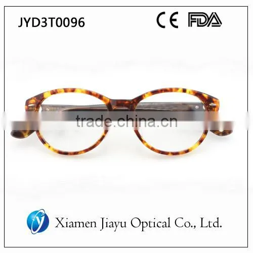 Acetate spectacles frames for women in demi color