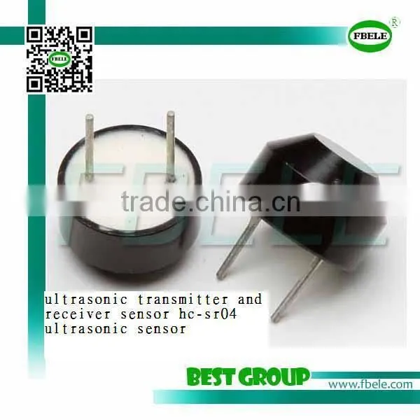 Ultrasonic transmitter and PCB SR04 (open) sensor receiver