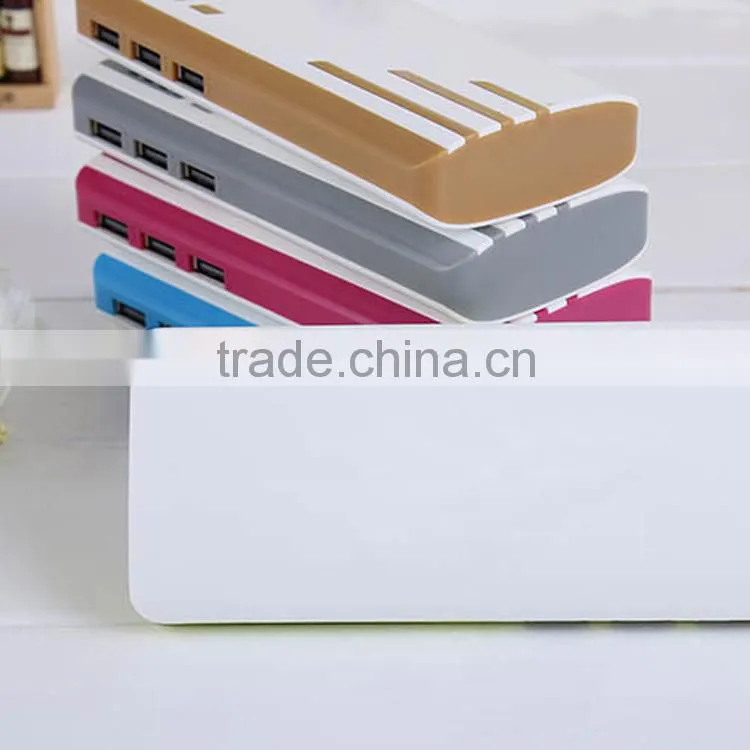 Portable 13000 smart mobile power bank solar mobile power bank