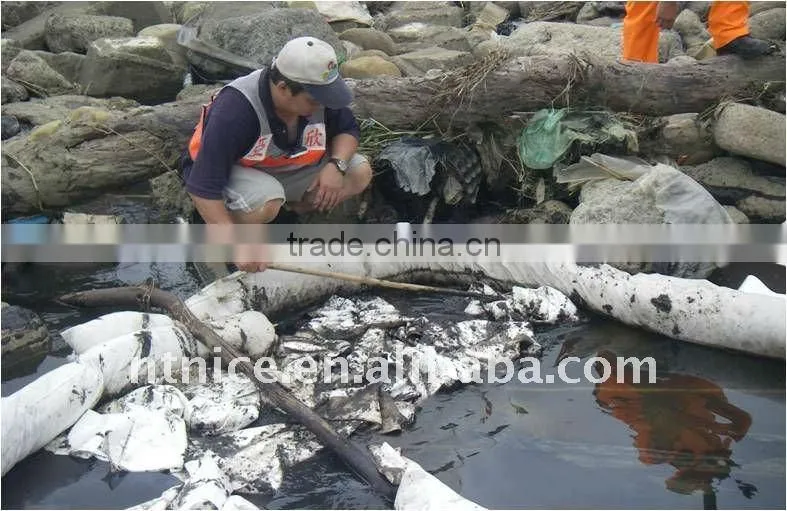 super Oil Absorbent Boom for Ocea Oil Spill ISO9001