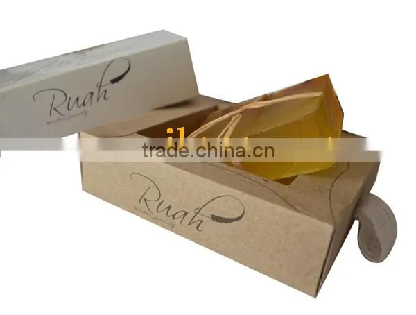 plastic cosmetic packaging box for soap