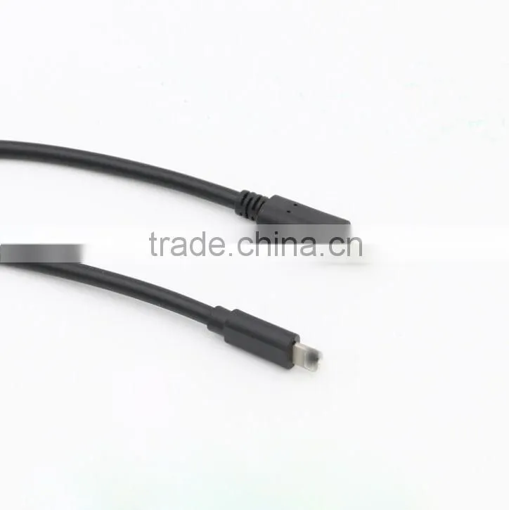 2015 Hot sale USB 3.1 TYPE C Male to USB 3.1 TYPE C Male Slim White Cable