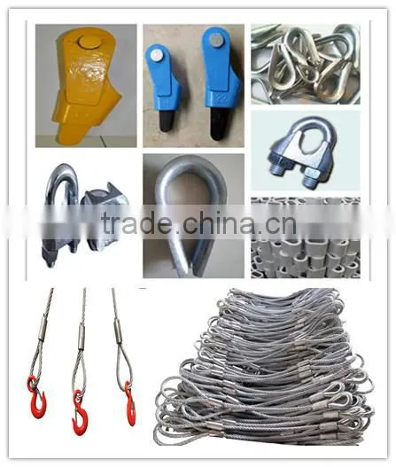 drop forged hardware alloy steel/carbon steel lifting hoist wedge-shape joint