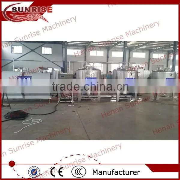 small milk processing line