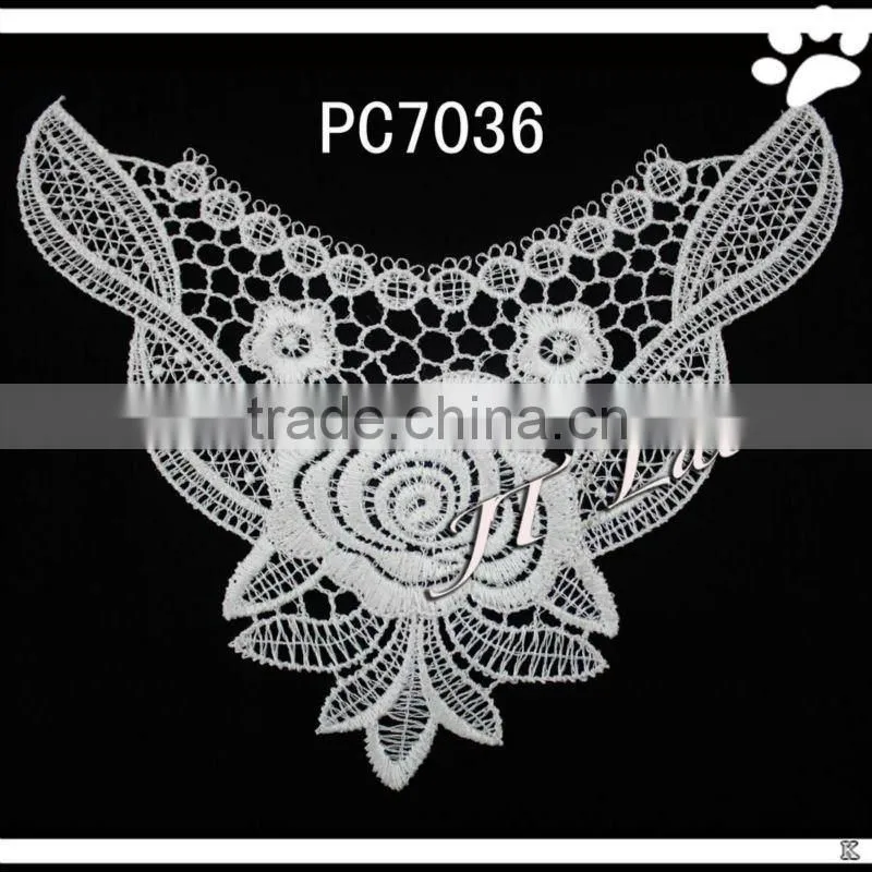 polyester neck lace for dress(PC7020)