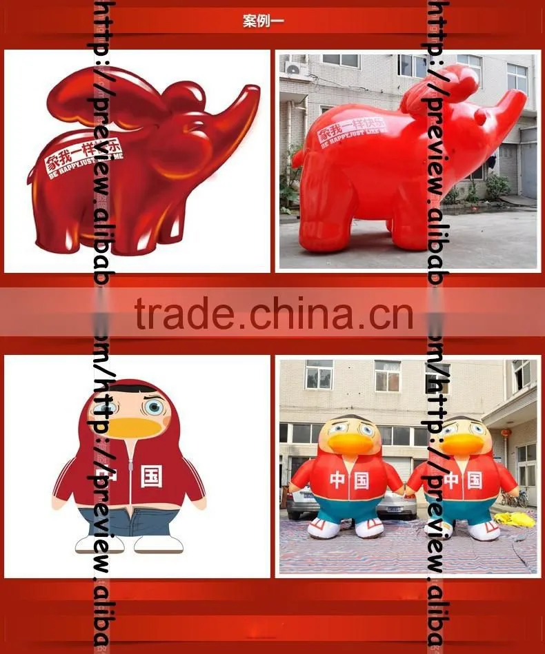 inflatable clown, inflatable joker, inflatable cartoon for advertising