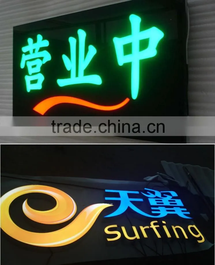 Outdoor sign backlight 3 years warranty lens 0.8W led module 2835 injection