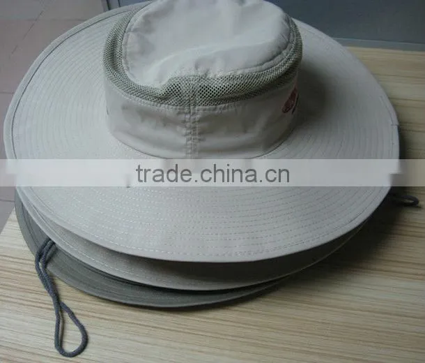 hot embroidery cowboy hat bucket caps