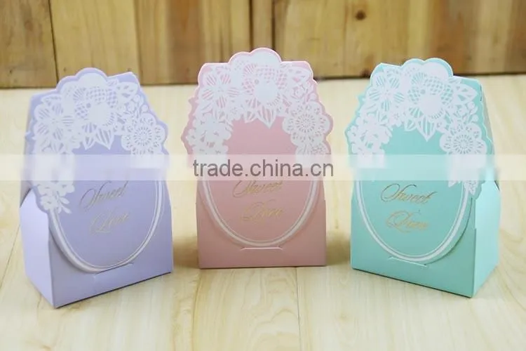 sweet love Wedding paper Candy box Gift box