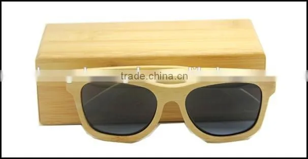 2016 Handmade wood bamboo sunglasses polarized