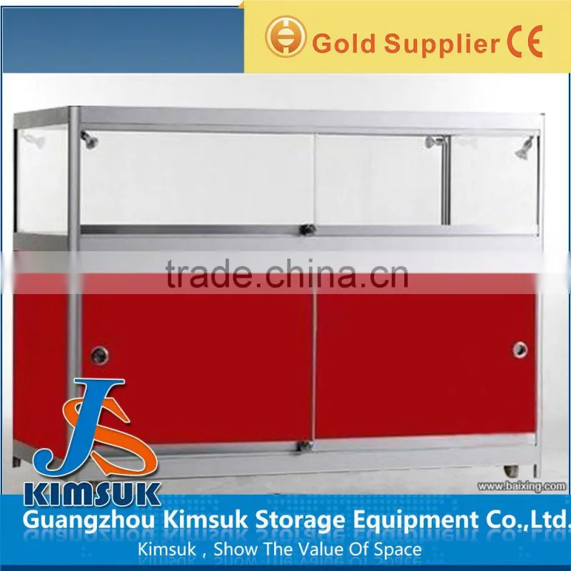 New Arrival steel Material Display Shelf