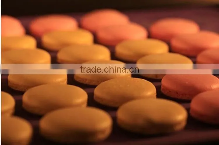 DIY 44 Holes round Macaron Silicone Mat rould cakes High quality Baking Mould Sheet Mat,