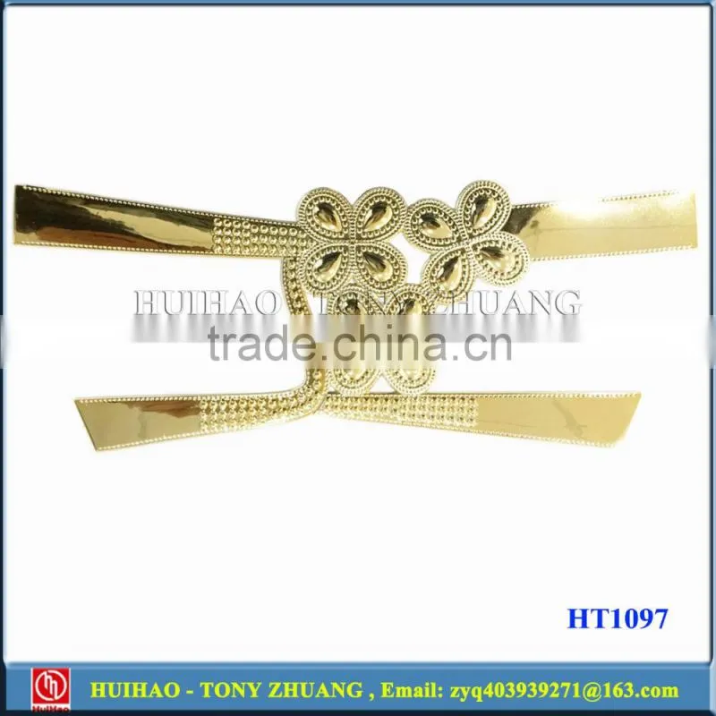 Manufacture TPU slipper upper straps,TPU slipper vamp (HT1098)