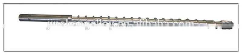 Single screw and barrel for single extruder
