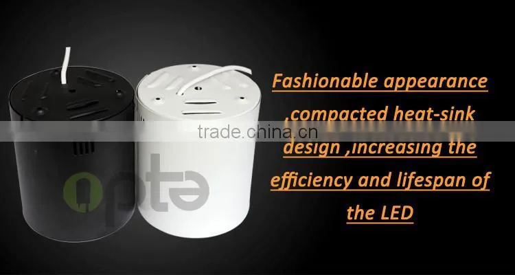 3 years warranty downlight cylinder 25W down light surface mounted