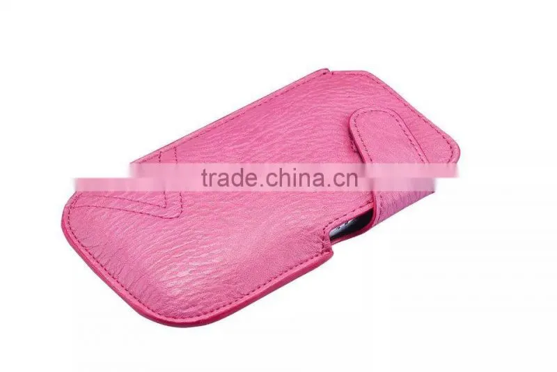 Pull Up Rope Pouch bags Leather case for Samsung Galaxy S3 S4 S5