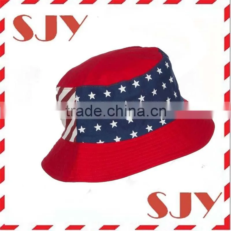 Custom Digital floral printing bucket hat