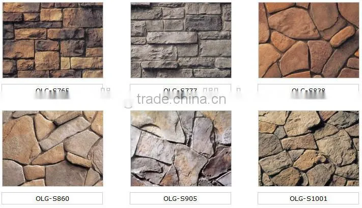Faux stone for wall/garden decoration