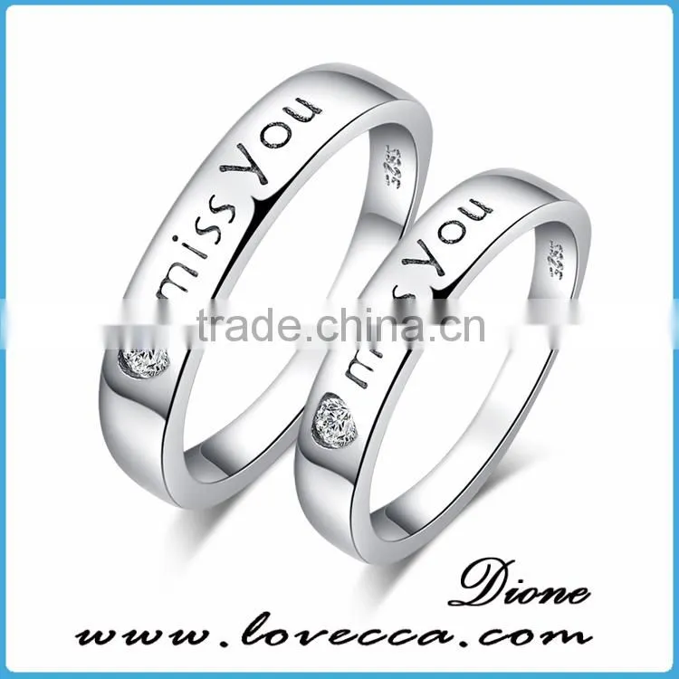 Fashion Jewelry 925 Silver Ring CZ Silver Ring With wholesale Price