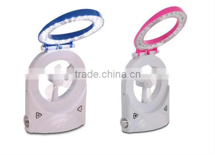 rechargeable emergency fan
