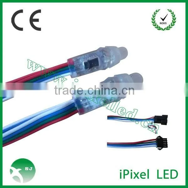 Professional waterproof IP66 full color ws2801 DC5V LED pixel light