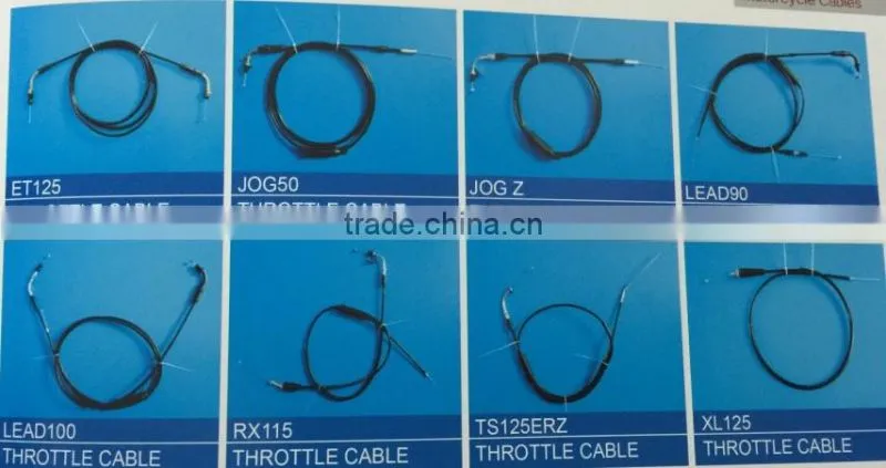 CG125 CG150 AX100 motorcycle throttle cable brake cable clutch cable Speedometer cable