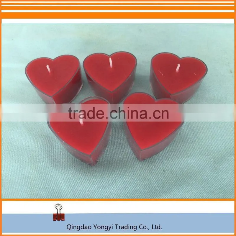 Romantic Heart Shaped Tealight For Wedding Decoration
