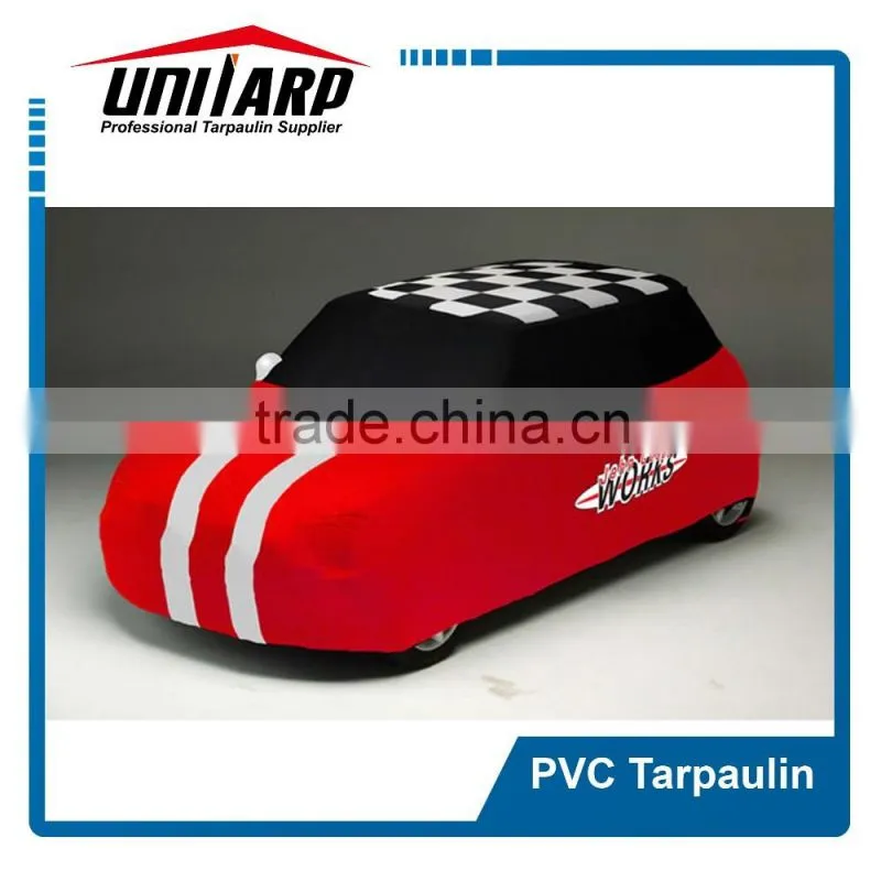 New promotion pvc tarpaulin car cover/car cover inflatable