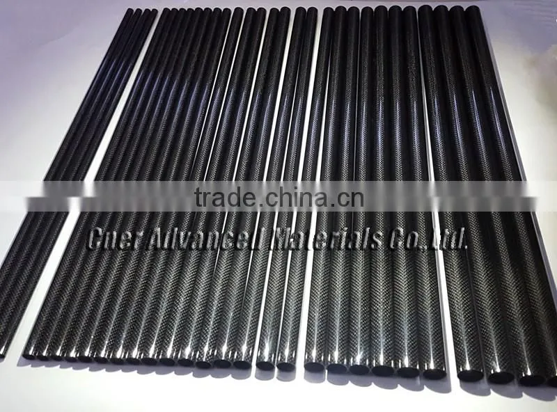 3K weave Carbon Fiber Tube, 20mm outer diameter tube