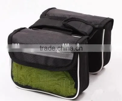 Offeirng 1680D bicycle handlebar PANNIER bag (B793 )