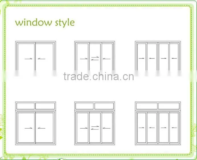 Design promotional aluminum wooden blind windows