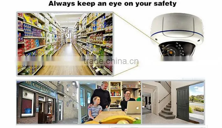 8CH Channel 960H HDMI CCTV DVR 8x Indoor 800TVL Security Camera System KIT