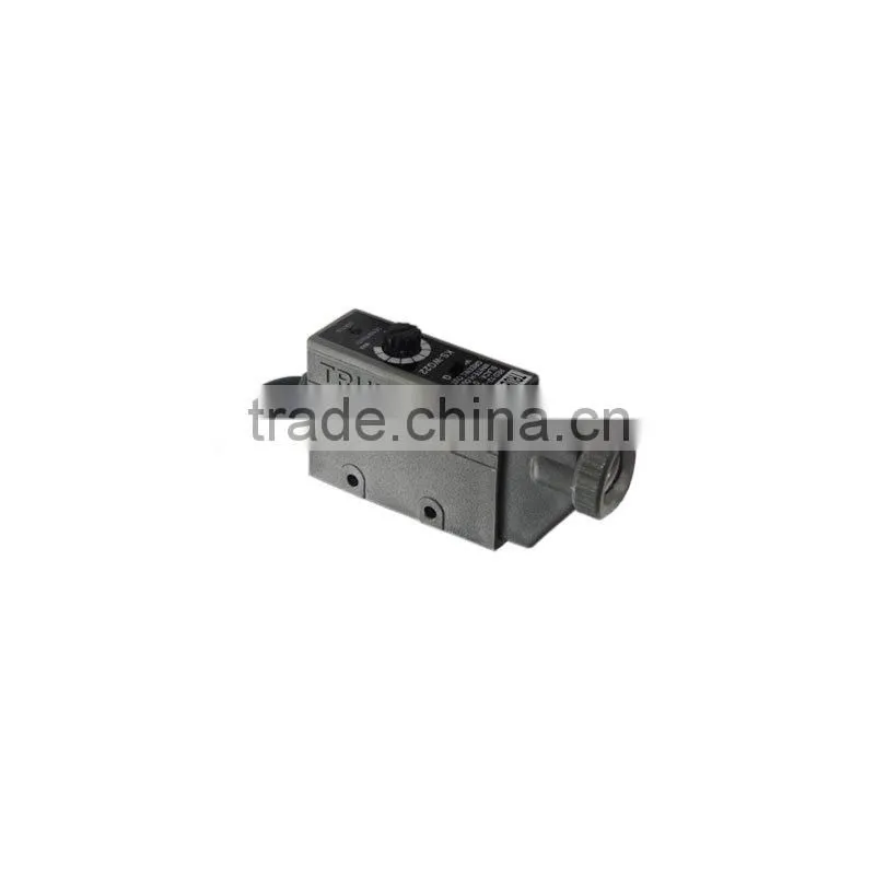 Web guiding control line and edge tracing sensor