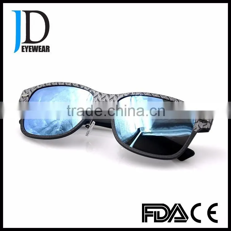 2016 Hot Sell Handmade UV400 Polarized Carbon Fiber Sunglasses