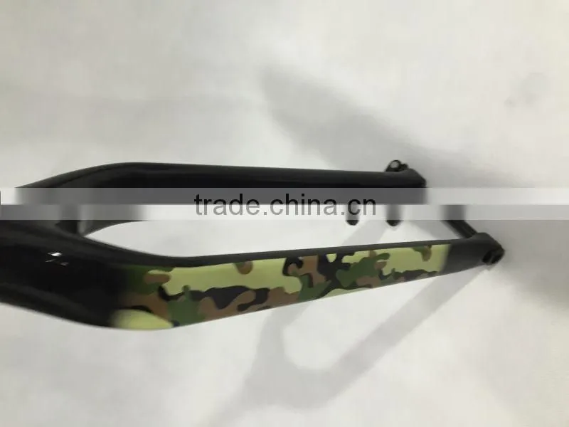 2016 Newest 15mm axle rod carbon mtb fork,29er mountain bicycle fork/disc brake fork/with nice painting carbon forks.
