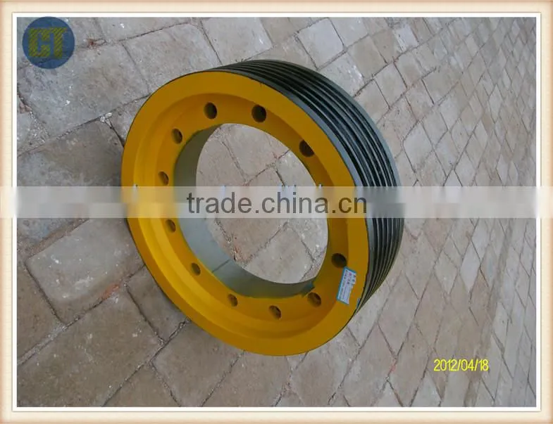 elevator parts traction sheave 405*6*10 for traction machine