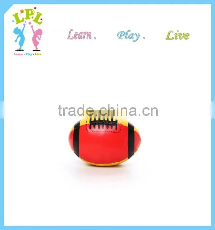 Factory directly hot offer PU material BaseBall outdoor sports toys rugby ball