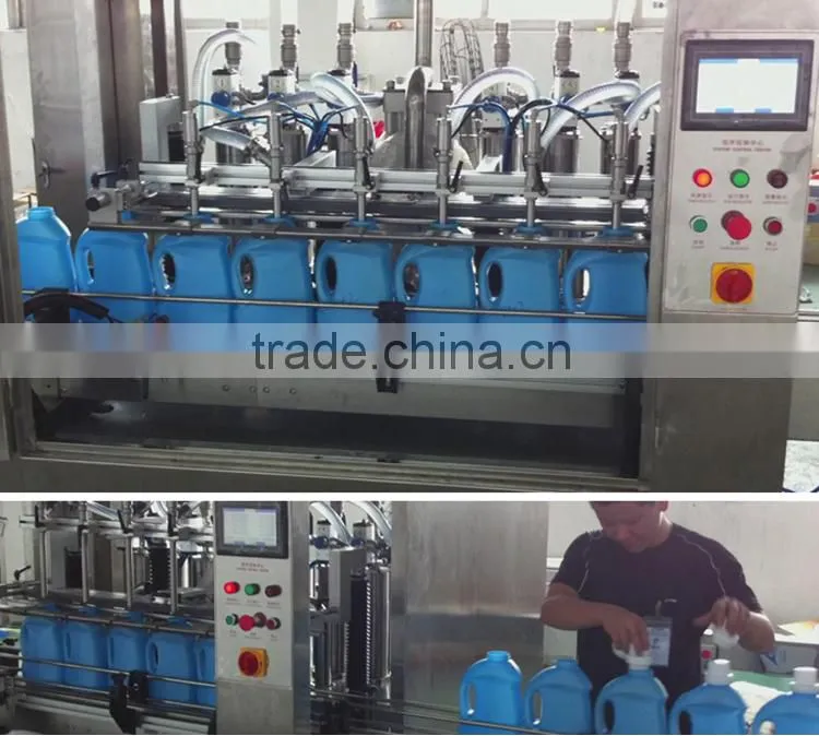 Plastic bottle liquid soap production line